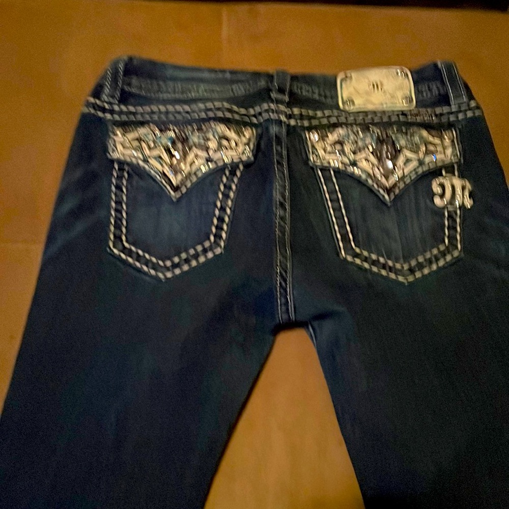 Miss me boot cut jeans 31 waist 35” inseam